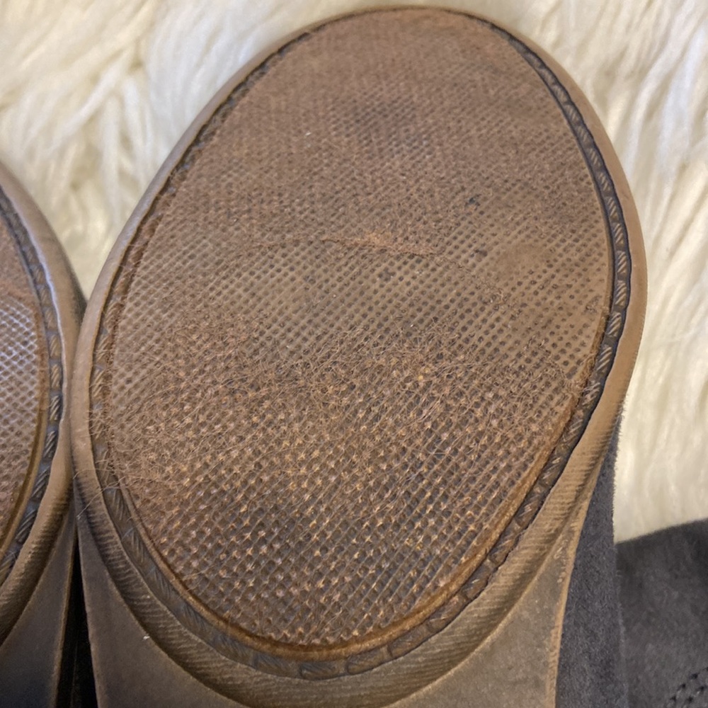 Boots long 16” color bluish/gray excellent condition see pictures size 8.5 - Picture 8 of 12